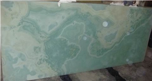 Yellow Onyx Stone Honeycomb Panel for Lobby Background Wall Panel