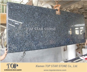 Blue Star Pearl Granite Kitchen Island Countertop