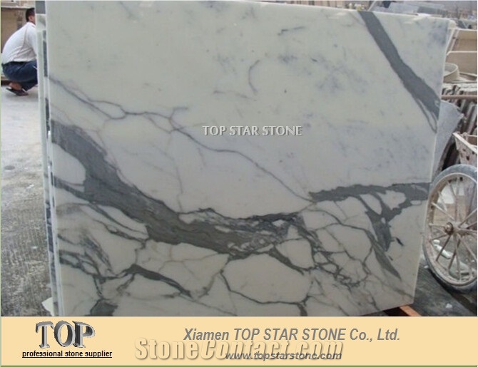 Statuario Vena Fine White Marble Slabs & Tiles