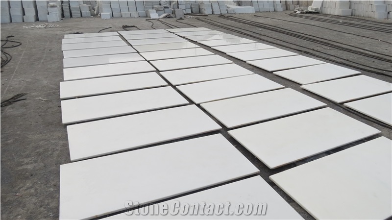 Own Quarry-China White Marble Flooring & Walling Tiles Collection