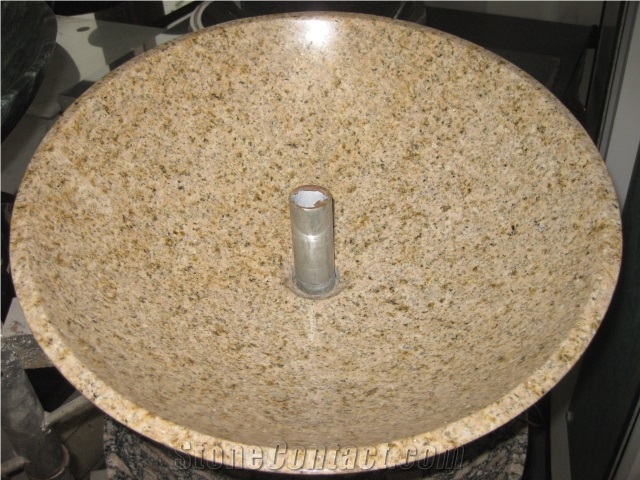 China Manufacture Hand Carved G682 Granite Sinks & Basin