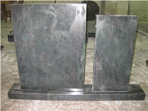 Popular Style Green Granite Headstone