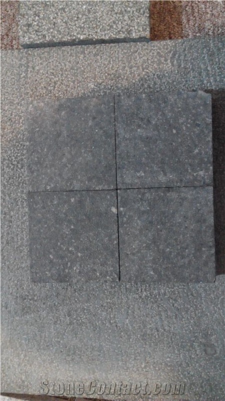 Cheap Flamed G394 Black Granite Tile,Black Granite Paver