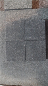 Cheap Flamed G394 Black Granite Tile,Black Granite Paver