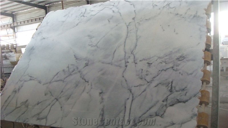 Sichuan Landscape White Marble Slabs