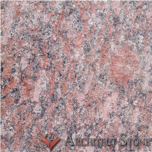 Kapustinsky Red Granite Pavers 10x10x3,5,10 Flamed