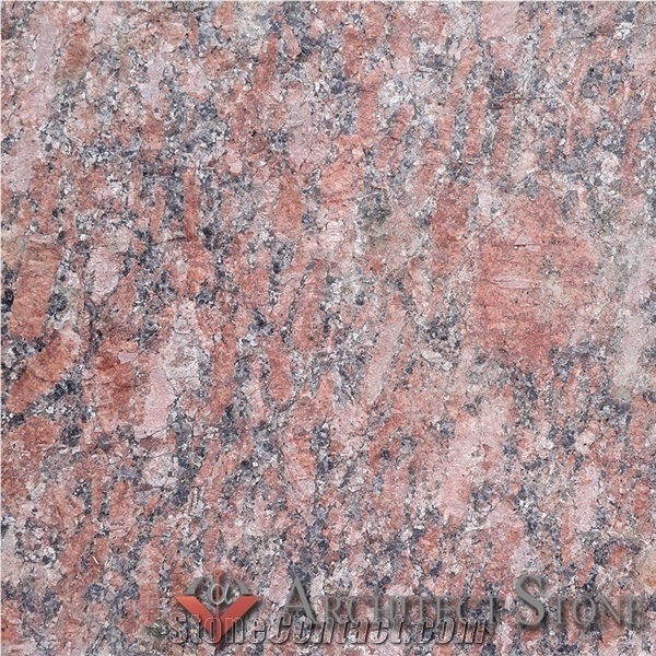 Kapustinsky Red Granite Pavers 20x10x3,5,10 Flamed