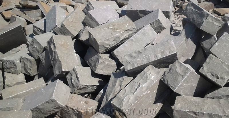 Kandla Grey Sandstone,Budhpura Grey Sandstone Cube Stone
