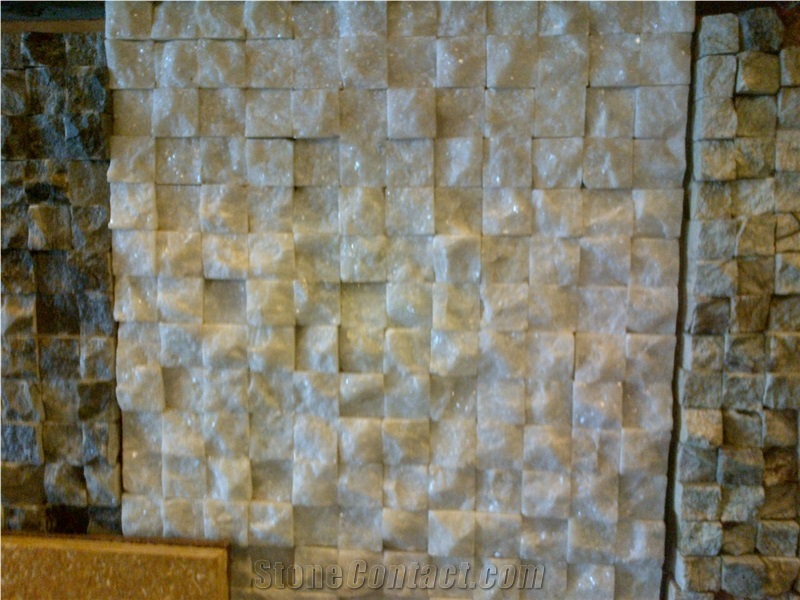Sandstone Mosaic, Split Face Mosaic, Wall Mosaic