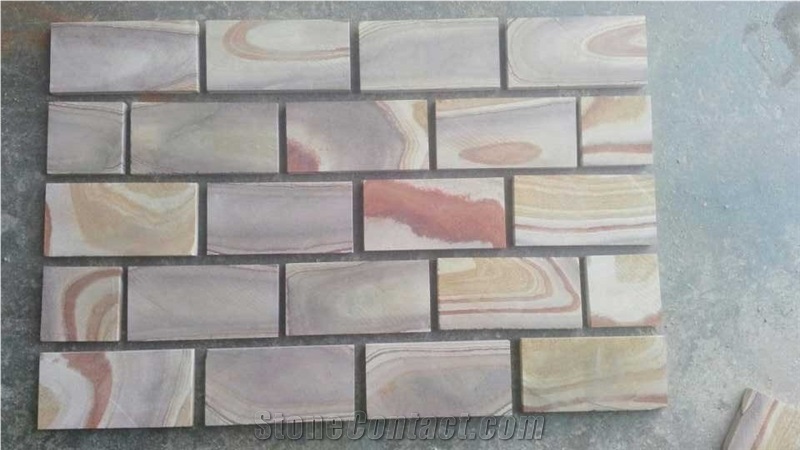 China marble & sandstone mosaic good design shape