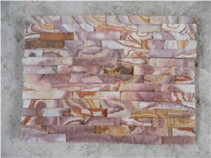 China sandstone cultured stone,ledge stone wall panel