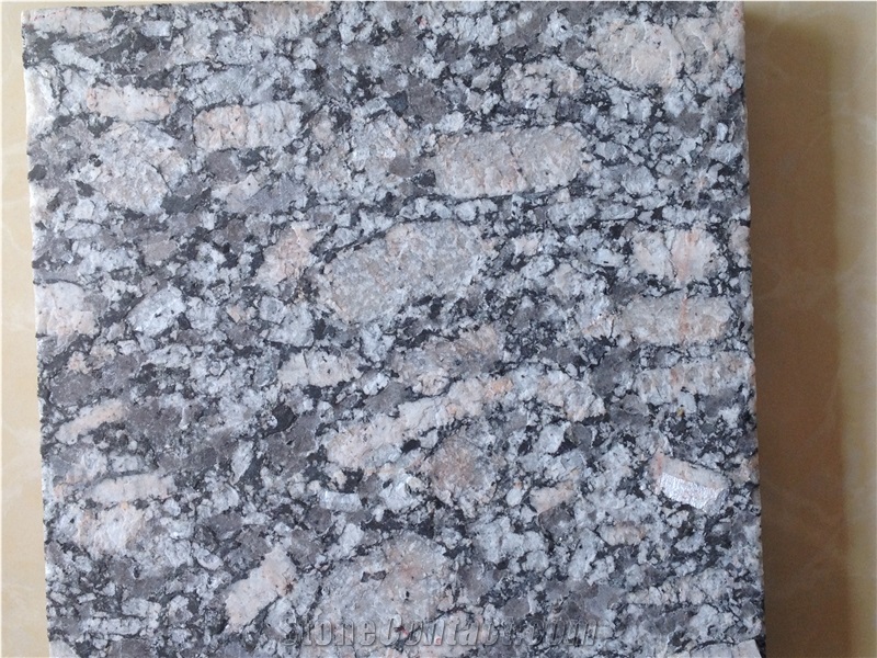 Flamed China Royal Pearl Granite/Pink Diamond Granite Sample Tiles,Flooring & Walling Tiles