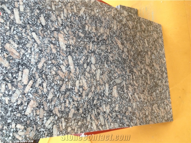 Polished China Royal Pearl Granite/Pink Diamond Granite Flooring & Walling Tiles-Sample Tiles