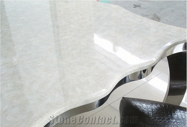 China Ice Flower White Marble Tiles & Slabs