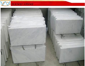 Chinese Baoxing White Marble Tiles