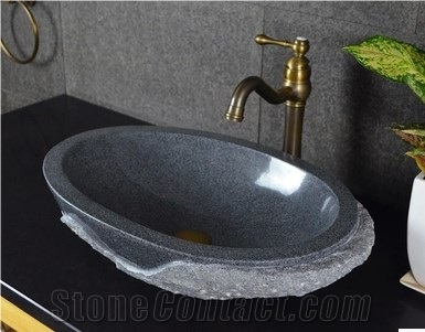 Oval Basins G654 Granite Kitchen Sinks