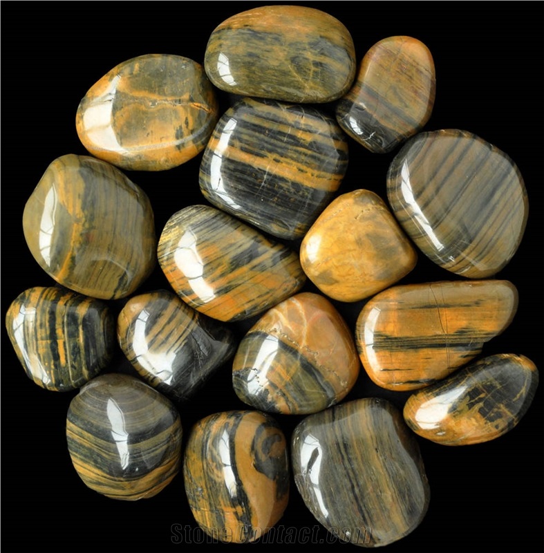 Strip Polished Pebble Stone