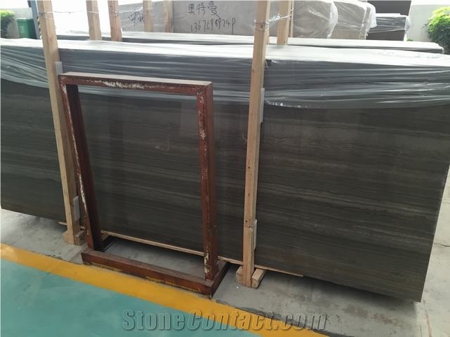 China Cafe Wood Marble/Antique Brown Marble Tiles & Slabs for Flooring,Walling,Covering,Patterns
