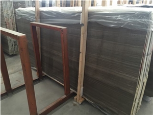 China Cafe Wood Marble/Antique Brown Marble Tiles & Slabs for Flooring, Walling,Covering,Patterns