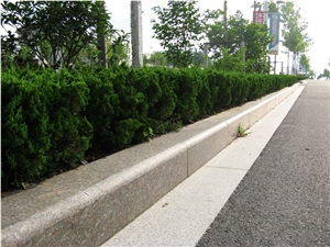China Pink Granite for Kerbstones,Curbstone,Road Stone,Side Stone,Kerbs,Curbs