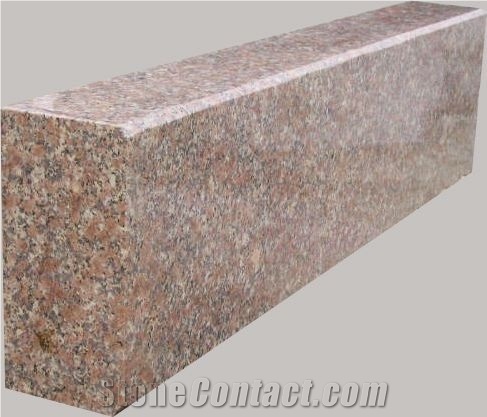China Pink Granite for Kerbstones,Side Stone,Road Stone,Kerbs,Curbs