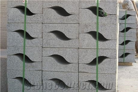 China Silver White Granite Curbstone,Kerstones,Kerbs,Road Stone,Side Stone