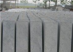 China Silver White Granite for Kerbstones,Curbstone,Side Stone,Road Stone