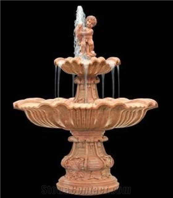 China Stone Garden Fountains, Exterior Fountains, Water Features, Floating Ball Fountains