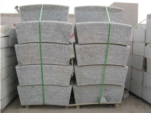 China White Granite for Kerbstone,Curbstone,Side Stone,Road Stone,Kerbs