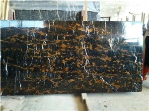 Golden Portoro/ Nero Portoro/ Black and Gold Marble Tiles & Slabs for Walling,Covering,Flooring,Patterns,Steps