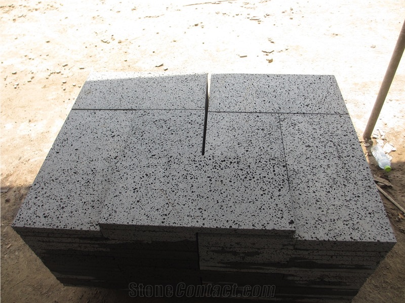 Volcanic Stone Tile, Grey Volcanic Basalt Slabs & Tiles