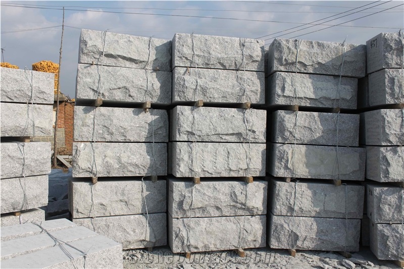 G341 Light Grey Granite Wall Stone
