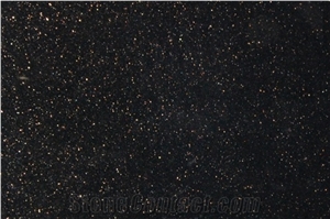 India BLACK GALAXY Granite Slabs