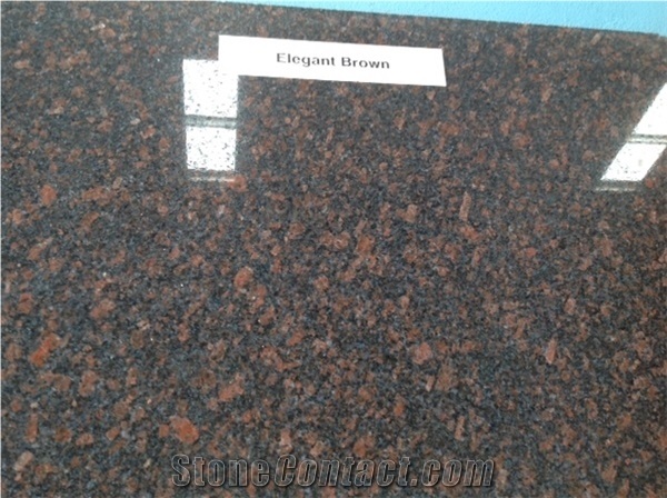 India ELEGANT BROWN Granite Slabs