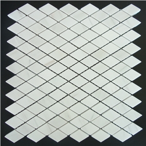 Bianco Dolomiti Marble Mosaics, White Marble Mosaics for Walling/Flooring