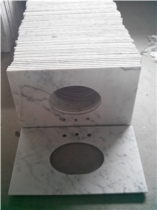 Oriental White Marble,White Marble Countertop,Natural Stone Coutertop,Vanity Top