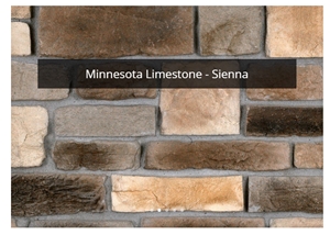 Minnesota Limestone Blend Wall Brick
