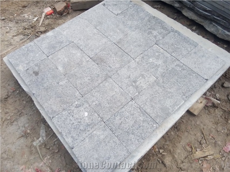 Grey Limestone Tile, Flamed Finished Floor Tile, Floor Coverings,China Limestone,More Special Finishes Available