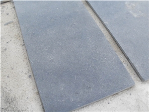 Wellest L828 Blue Stone Flamed Finish Floor Tile,China Grey Limestone,Floor Coverings,Flooring Tile,Sandblast,honed and more finish is available