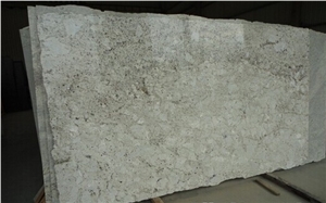 White Galaxy Granite Polished Random Slab, Brazil White Granite
