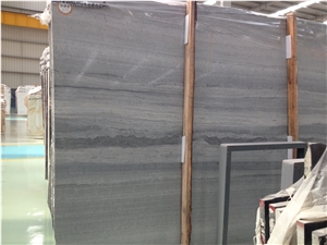 Blue Wooden Marble Slabs & Tiles, China Blue Marble