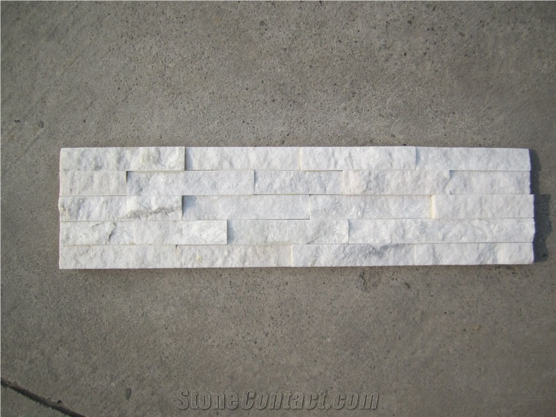 White Slate Cultured Stone,China White Slate Stacked Stone,Culture White Slate Ledge Stone for Wall Cladding