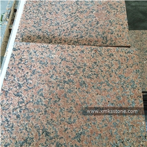 Tianshan Red Native Red Granite Thin Tiles, Cut to Size, Slabs - Antique
