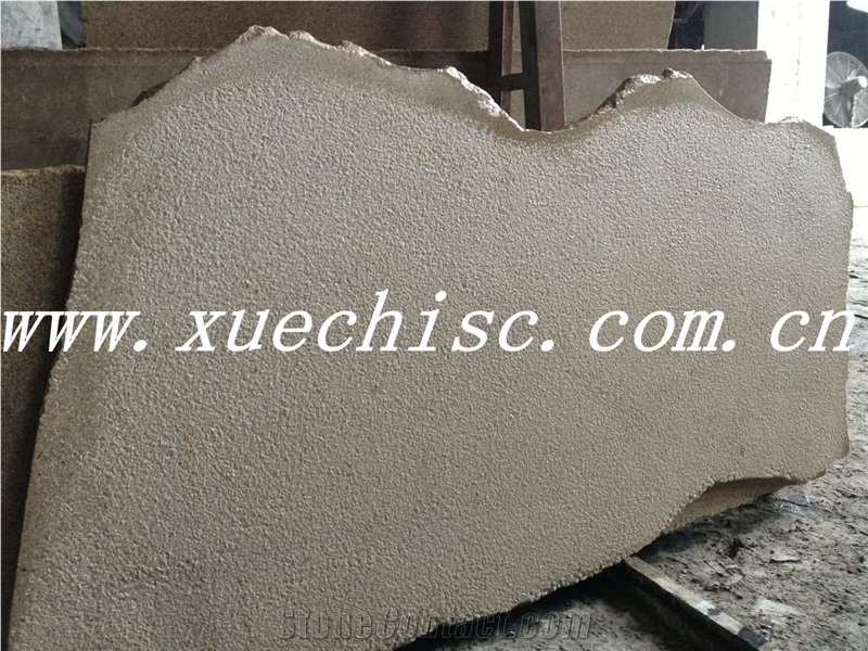 Baipo Yellow Granite Tiles & Slab for Sale in China