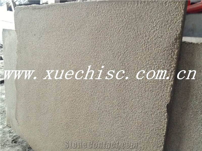 China Hebei Stone Baipo Yellow Granite Tiles & Slab
