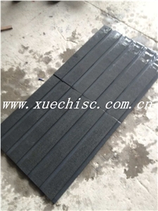 China Shanxi Black Granite Blind Paving Stone