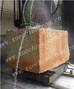 Factory Wholesale Price Pingshan Yellow Granite Block