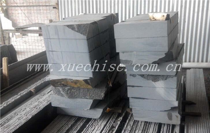 Shanxi Black Granite Thick Slabs for Making Granite Cemetery Gravestone