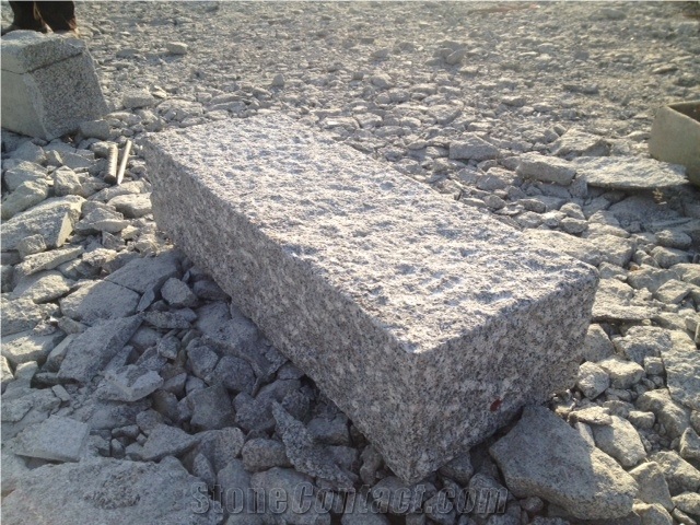 G341 Pineappled Block Steps, G341 Granite Steps