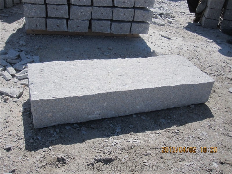 G375 Natural Split Block Step, G375 Granite Steps